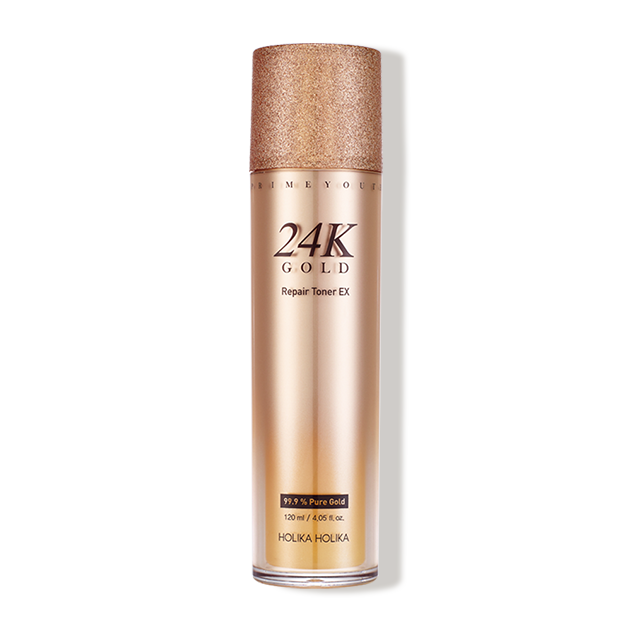 [holikaholika] Prime Youth 24K黃金修復爽膚水 120ml