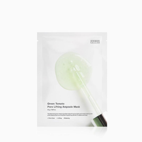 [SUNGBOON EDITOR] Green Tomato Pore Lifting Ampoule Mask 23g